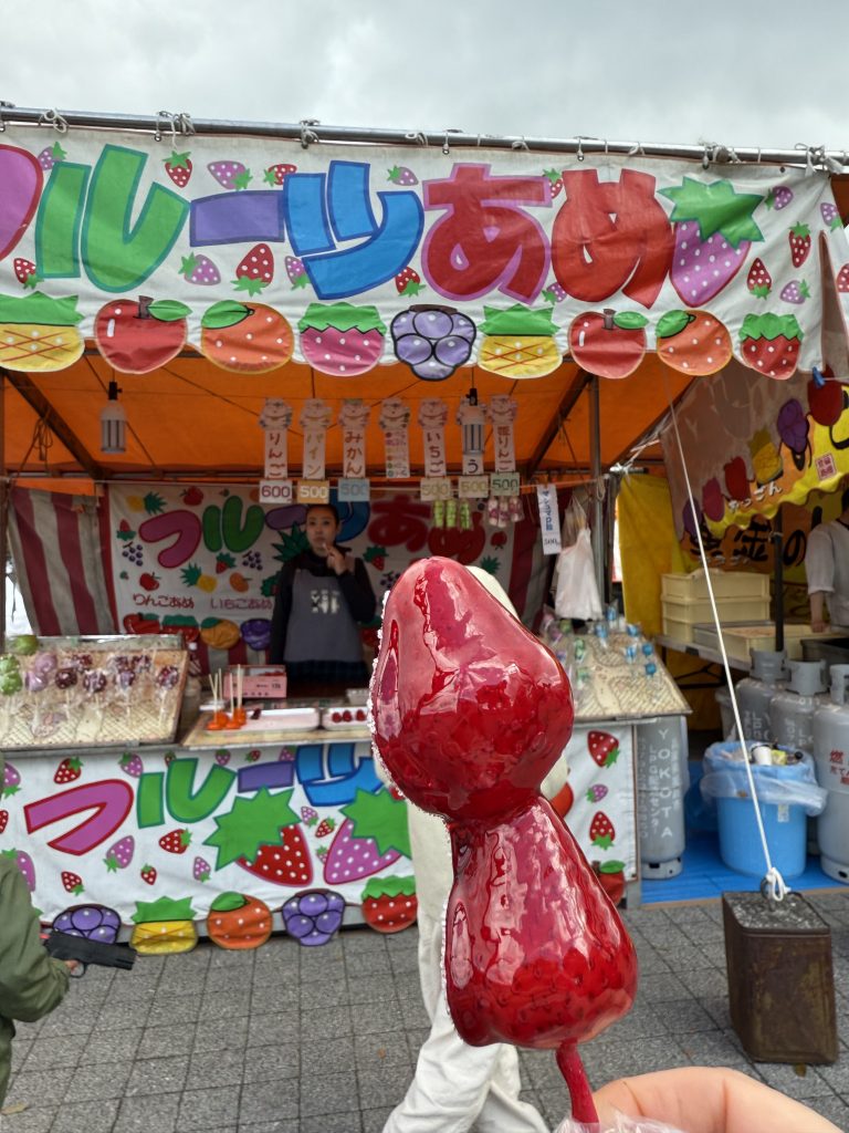 street food in Japan requires small change or coins