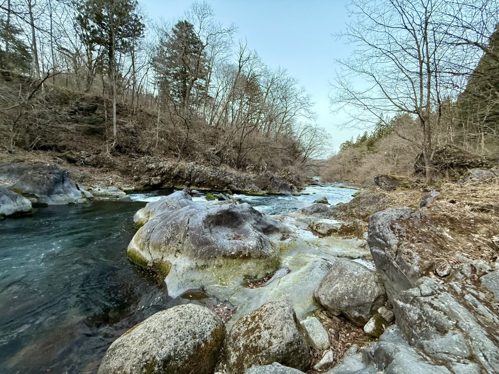 river in Nikko, Japan