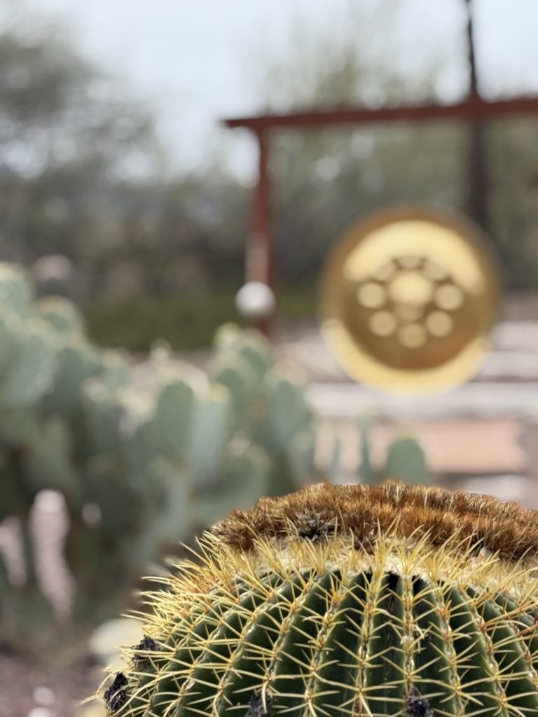 gong at Miraval Tucson