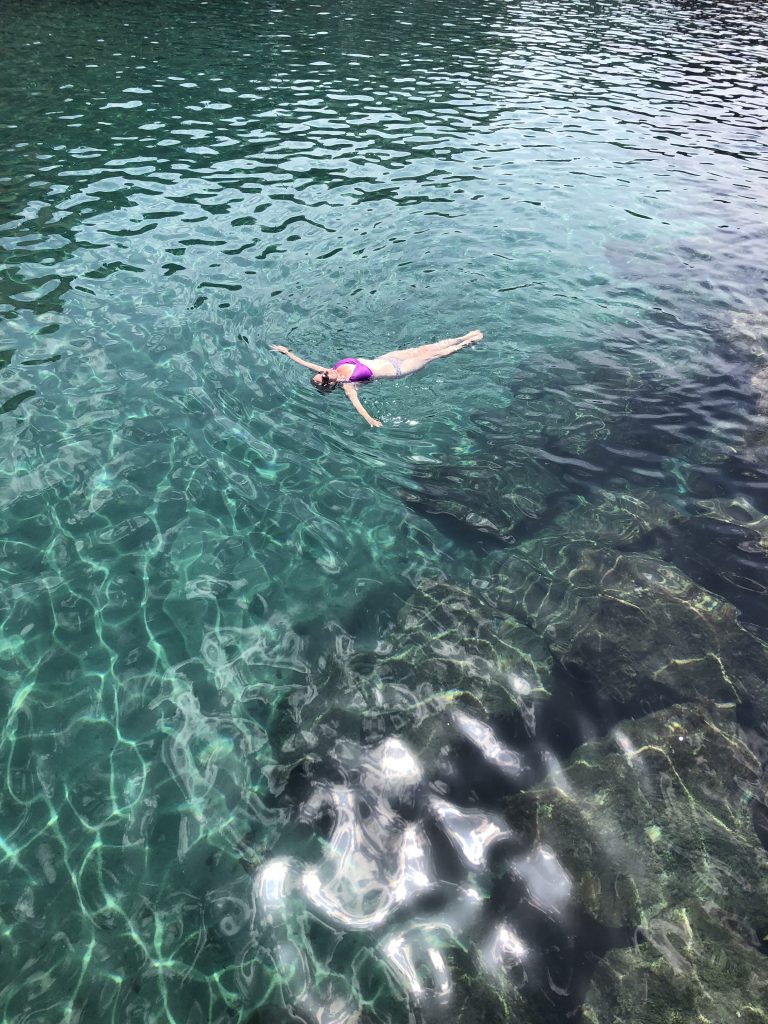Relaxing at the beach clubs in Sorrento, Italy