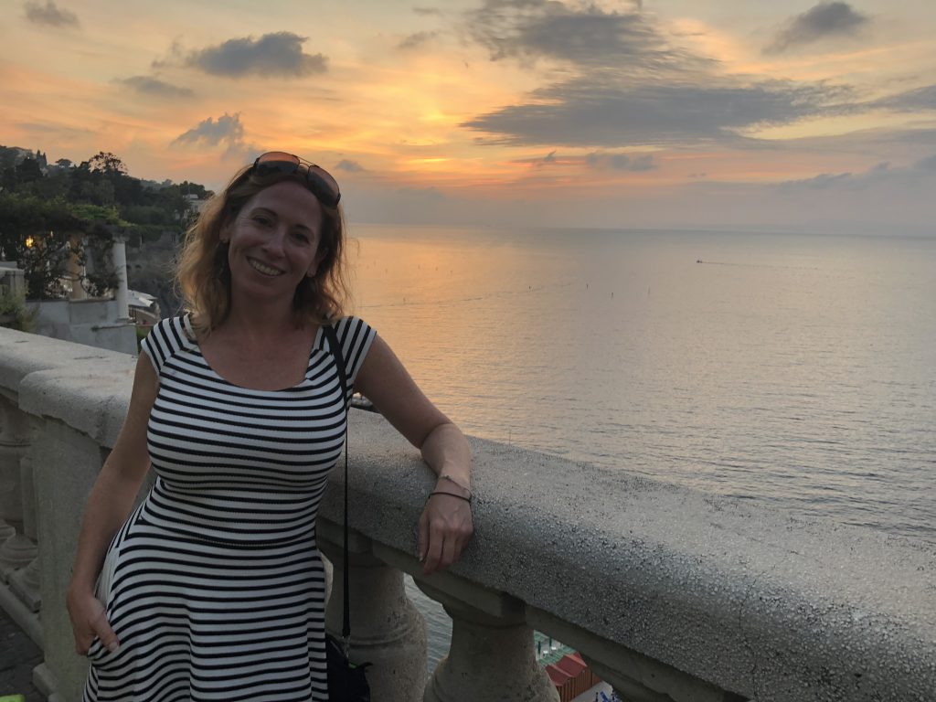 Me while traveling solo in Sorrento, Italy