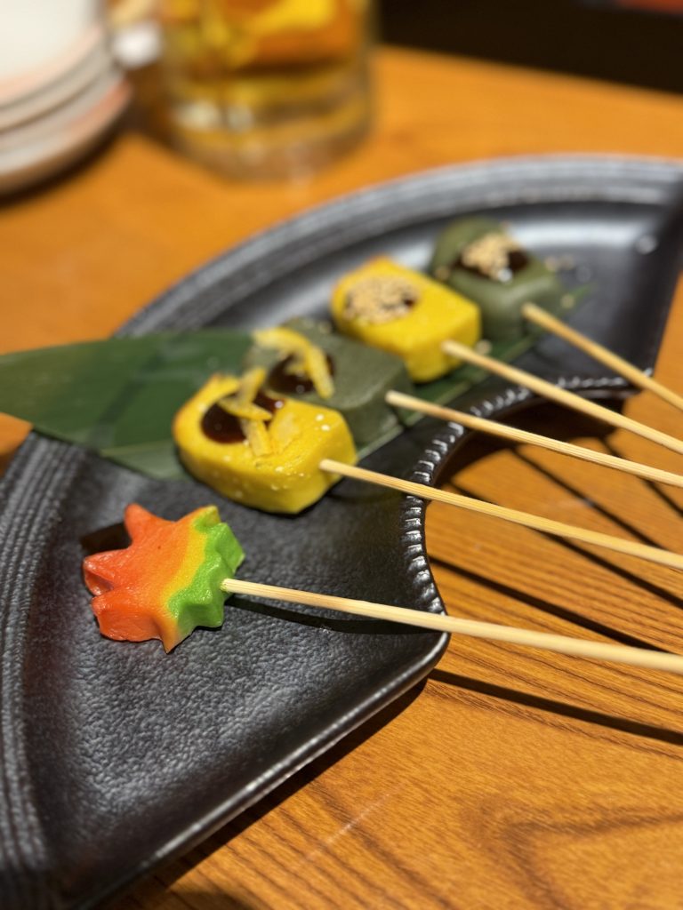 Be sure to find local delicacies during your visit to Kyoto