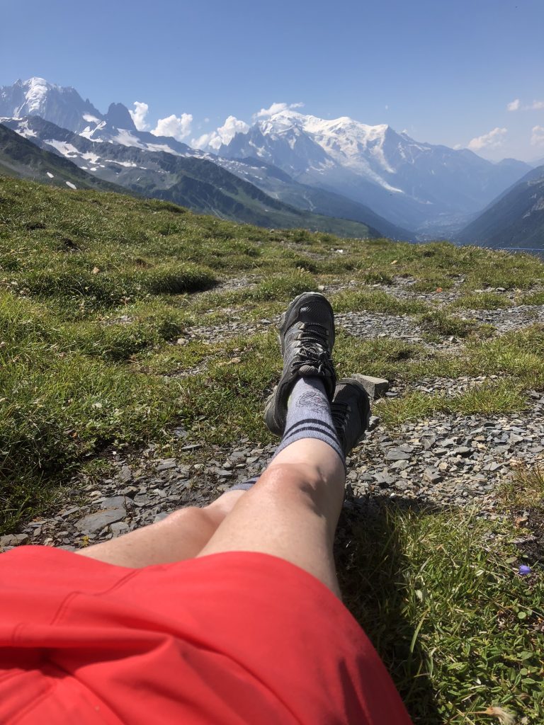 you relax and watch the views of Mont Blanc while I do the planning trip