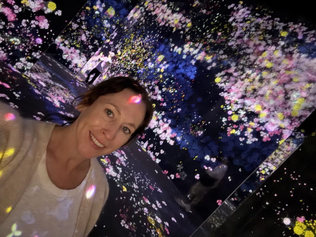 Booking ahead for Borderless in Tokyo was key to getting in during my multi-week international trip through Japan