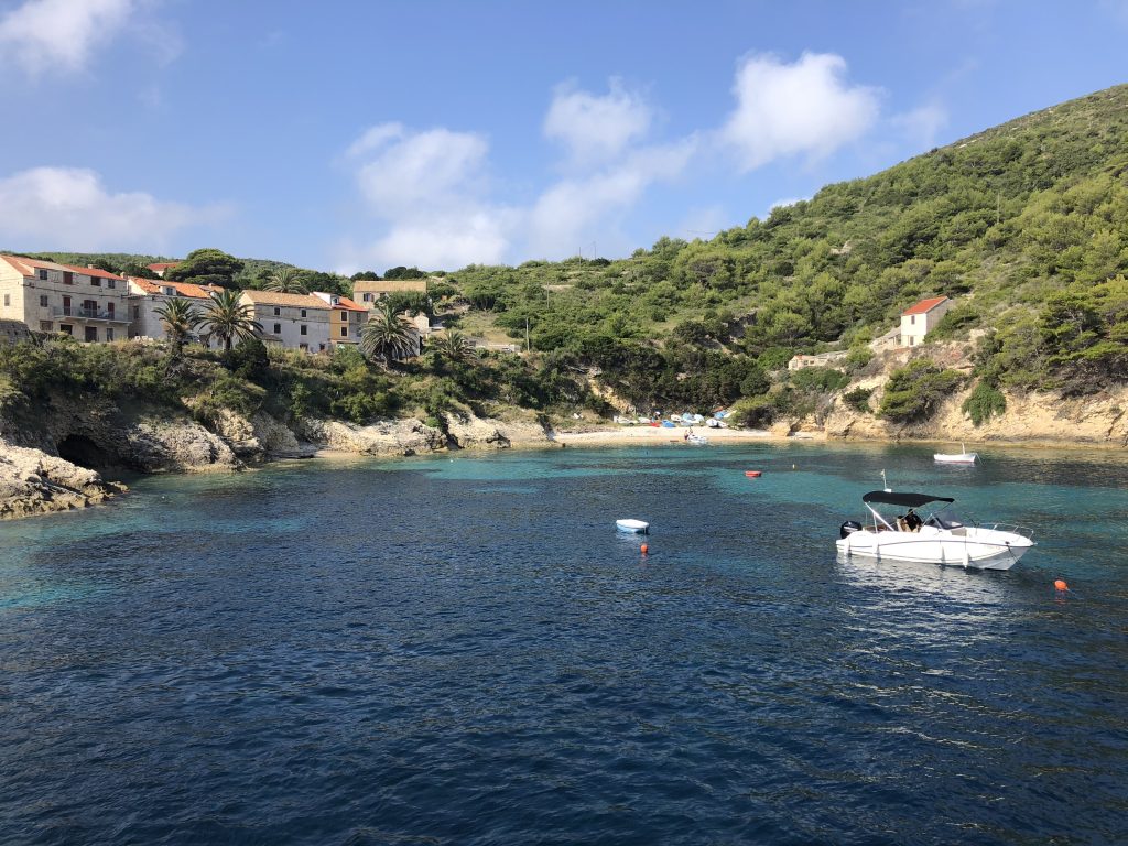 Views during our Croatian sailing tour