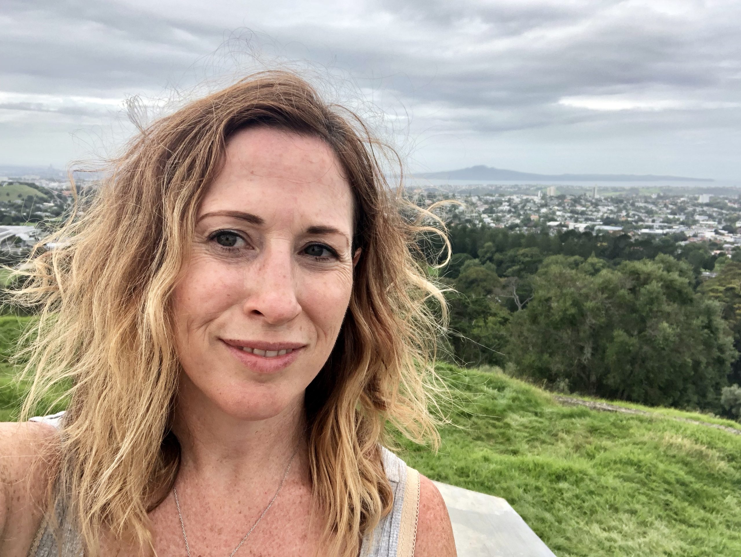 me traveling solo in New Zealand