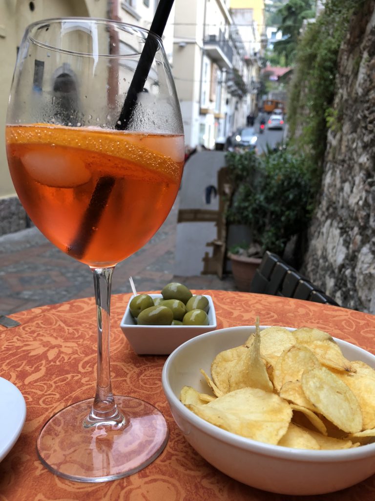 Italy aperitvo and Aperol Spritz
