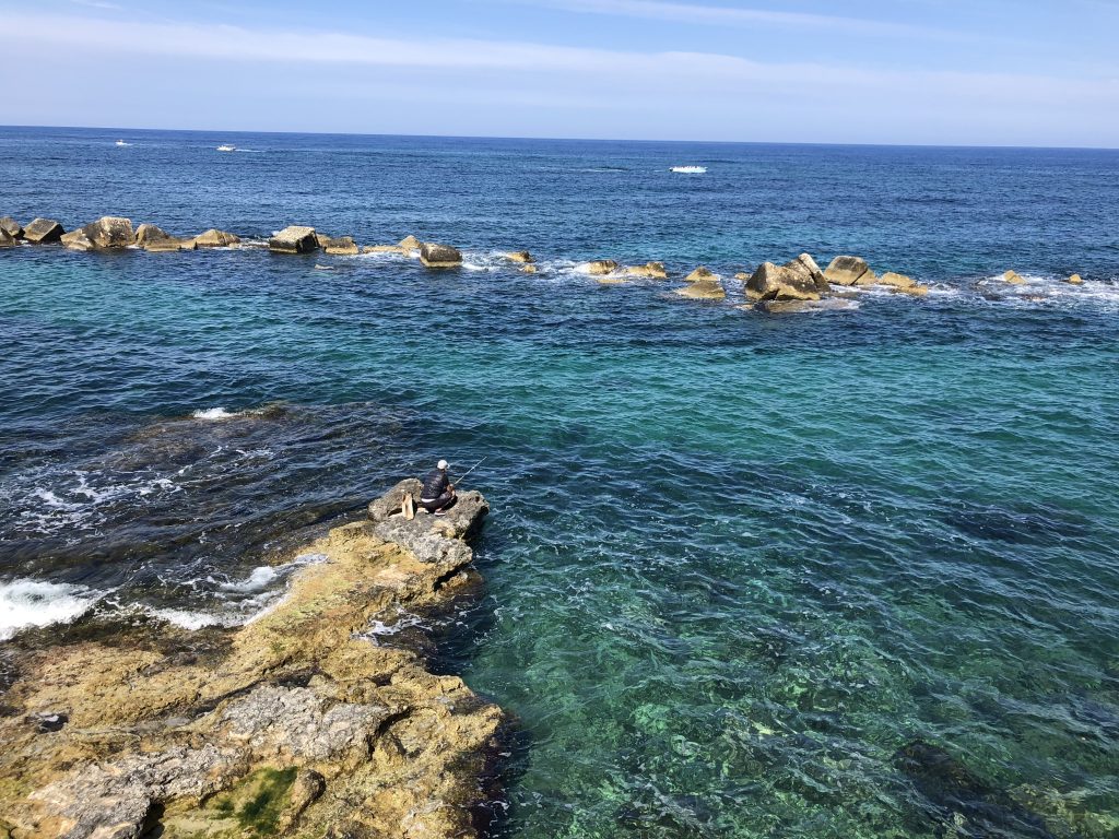 The sea around Ortigia Island is made for morning and afternoon swims