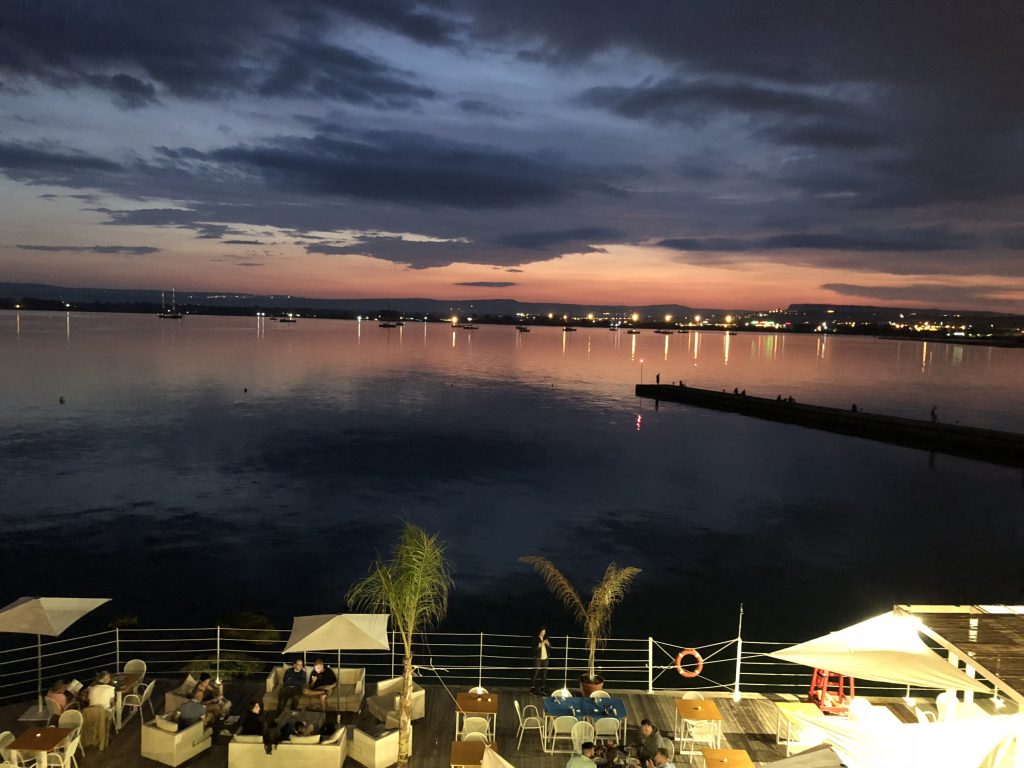 Sunset views from Ortigia Island