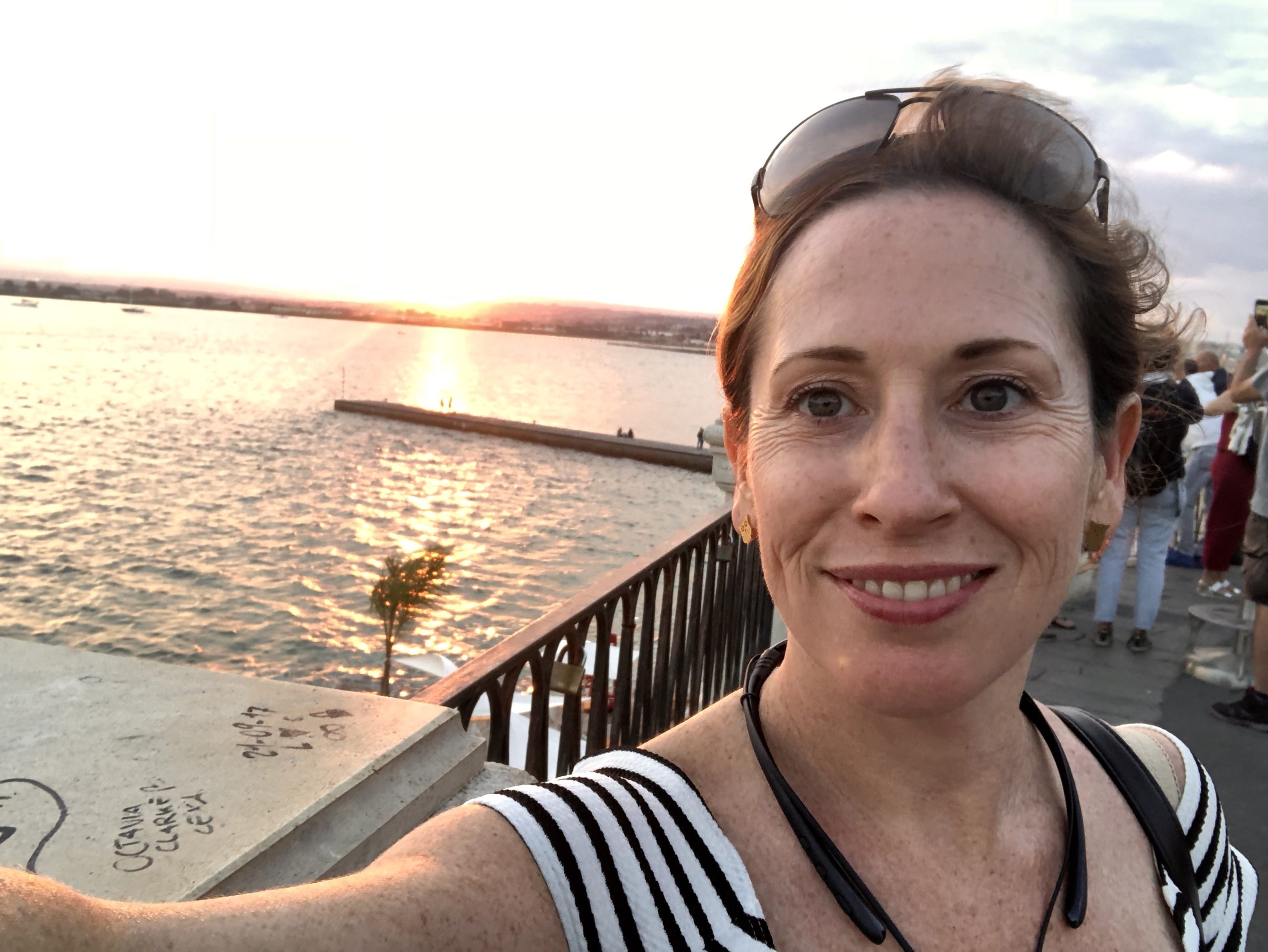 Me at the end of my 3 weeks in Sicily