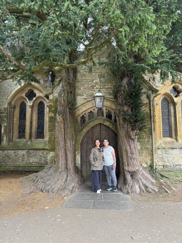 The famous door from Lord of the Rings in Stow-on-the-Wold