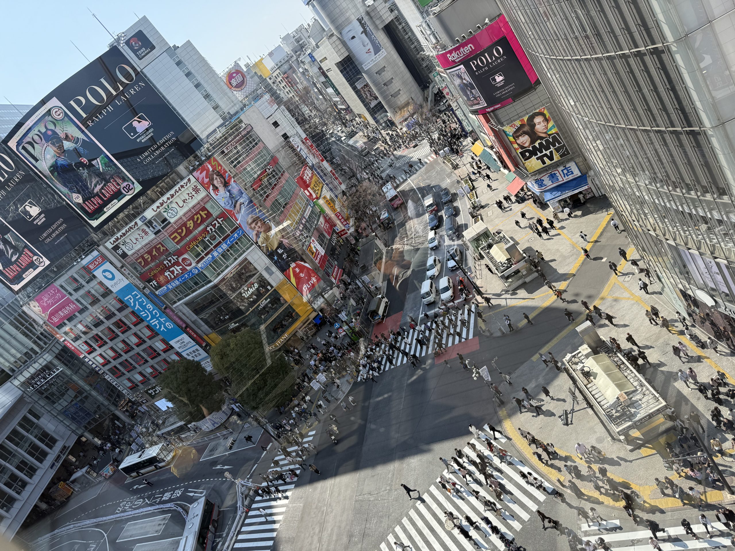 Shibuya Crossing during a 3 day Tokyo itinerary