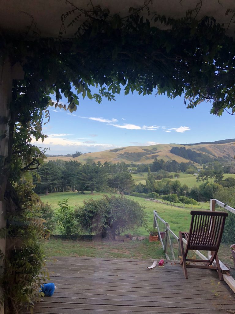 Such a serene view from our guide, Wanda's, house outside of Christchurch. A benefit of going with a group is detours like this