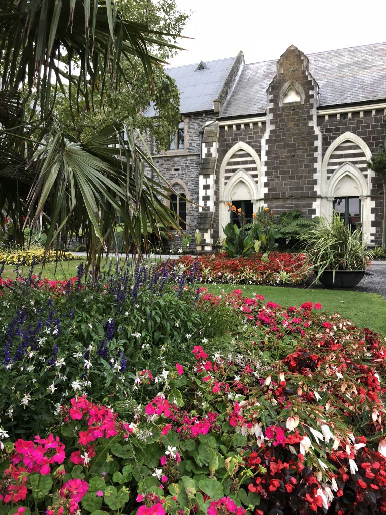 Strolling through gardens in Christchurch was a nice break from all the activity during my New Zealand South Island Itinerary