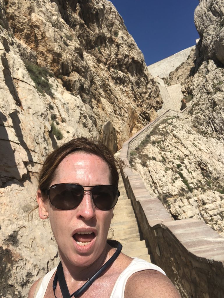 659 steps down to Neptune's Grotto in Sardinia was well worth it