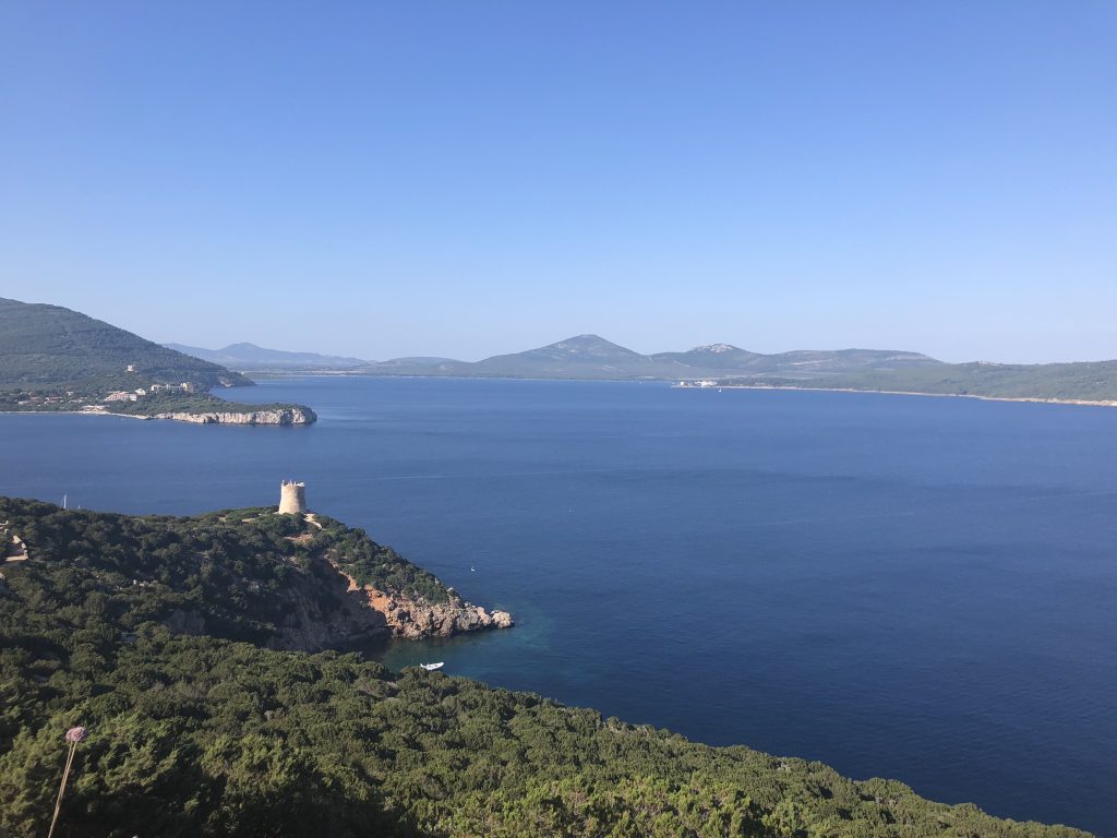 Gorgeous coastline in Sardinia is much less populated than Amalfi or Cinque Terre