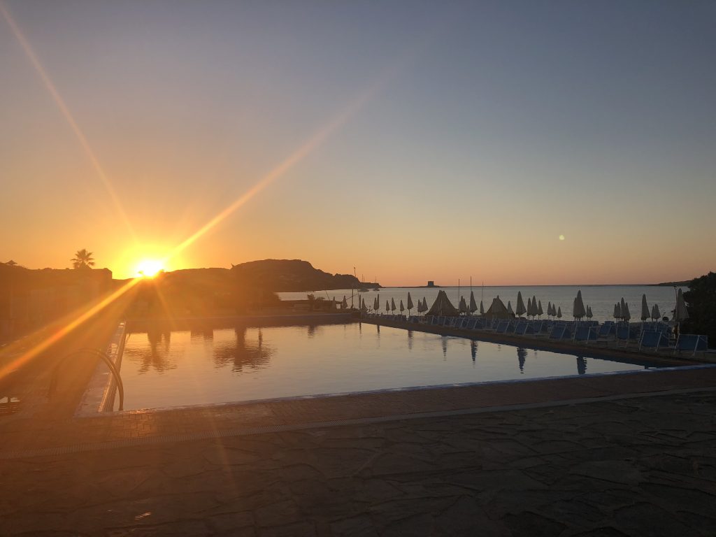 Going from west to east during 1 week in Sardinia lets you capture amazing sunrises and sunsets