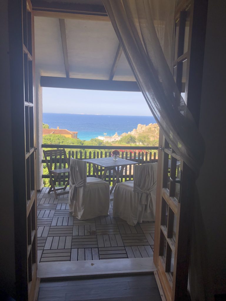 My B&B had amazing views in Santa Teresa Gallura
