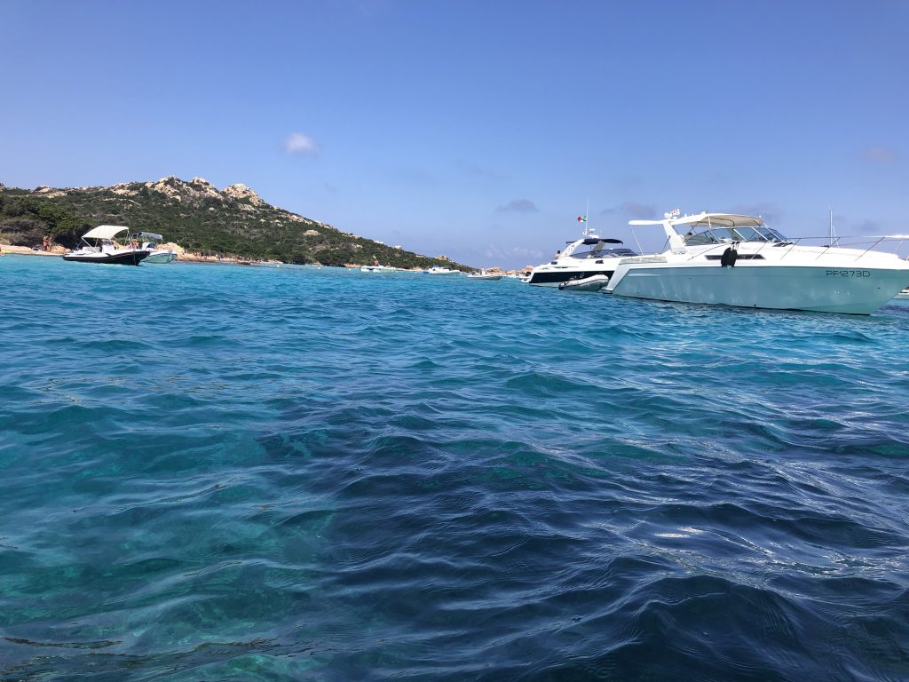 Brilliant blues of La Maddalena Archipelago