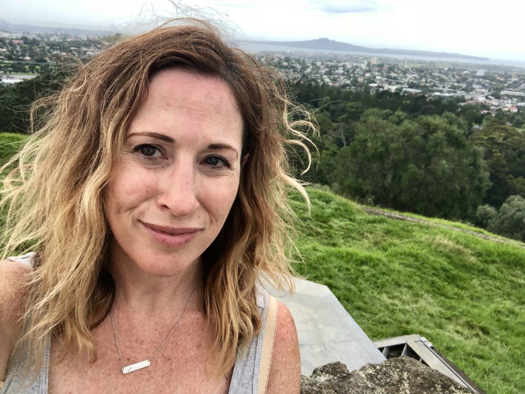 View from One Tree Hill in Auckland