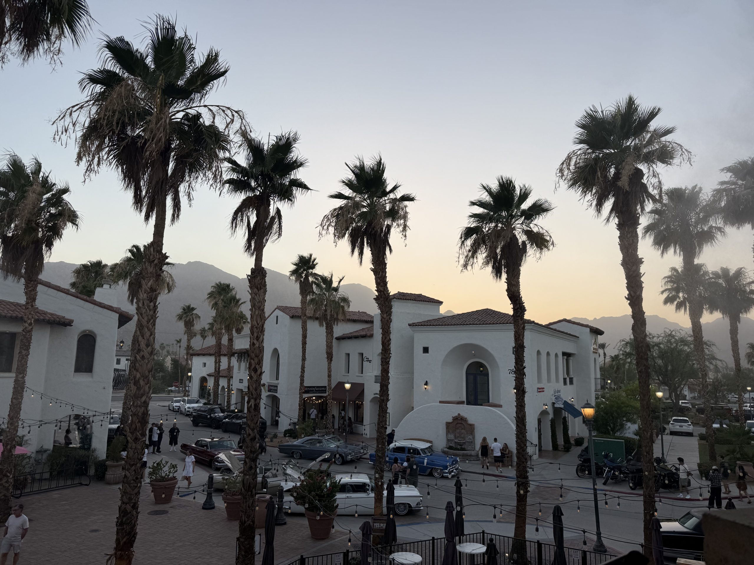 when choosing Palm Springs vs Palm Desert, take into account the energy you want
